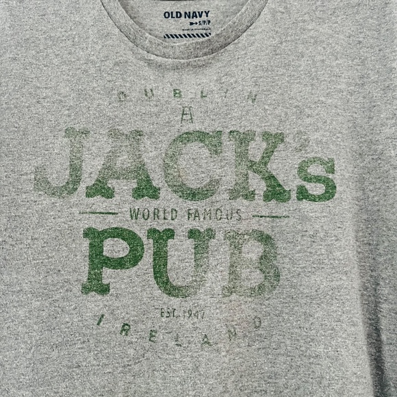 Old Navy Irish Dublin St Patrick's Day Tee Jacks Pub Ireland T shirt - Picture 3 of 3